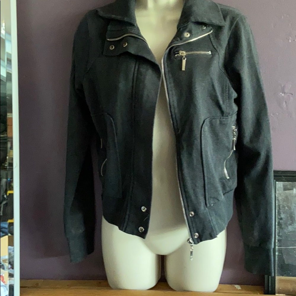 Forever 21 sweatshirt zip up jacket